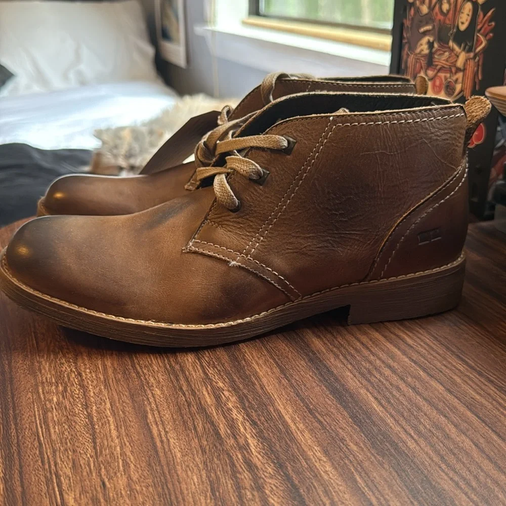 BED|STU Mens Brown Chukka Boots - 8 - NWT - Picture 3 of 11